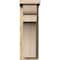 Ekena Millwork Yorktown Rough Sawn Corbel w/Backplate, Douglas Fir, 6"W x 10"D x 18"H COR06X10X18YOR01RDF - alternate 3